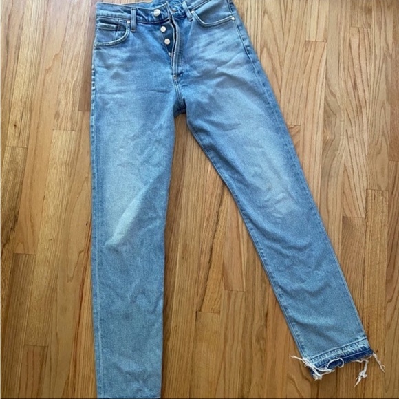 Goldsign Denim - GOLDSIGN • Button-Fly Boyfriend Jeans W26
